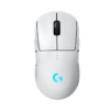 Logitech G PRO 2 - Mus - gaming - højre- og venstrehåndet - optisk - 8 knapper - trådløs, kablet - 2.4 GHz, USB - USB Logitech LIGHTSPEED-modtager - hvid