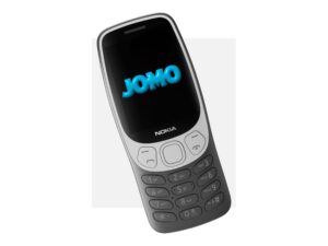 Nokia 3210 - 4G funktionstelefon - dual-SIM - RAM 64 MB / Intern hukommelse 128 MB - microSD slot - rear camera 2 MP - grunge-sort