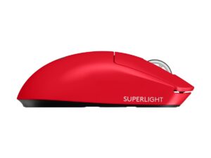 Logitech G PRO X SUPERLIGHT 2 SE - Mus - gaming - optisk - 5 knapper - trådløs - 2.4 GHz - USB Logitech LIGHTSPEED-modtager - rød - Billede 3