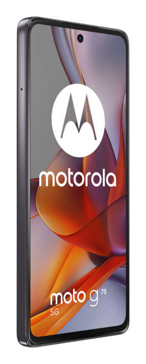 Motorola moto g75 5G 17,2 cm (6.78") Hybrid Dual SIM Android 14 USB Type-C 8 GB 256 GB 5000 mAh Grå 6.78", LCD, 2388 x 1080px, 387ppi, 19.9:9, Qualcomm Snapdragon 6 Gen 3, 8/256GB, 50MP + 8MP, 16MP, USB Type-C, 5G, Bluetooth 5.4, Wi-Fi 6E, NFC, 5000mAh, Android 14 - Billede 4
