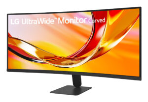 LG UltraWide 34U601B-B - LED-skærm - kurvet - 34"" - 3440 x 1440 WQHD @ 120 Hz - VA - 250 cd/m² - 3000:1 - HDR10 - 5 ms - 2xHDMI, DisplayPort - Billede 2