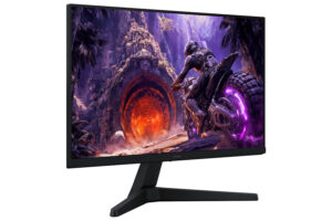 Samsung Odyssey G3 S24HG302EU - G30H Series - LED-skærm - gaming - 24"" - 1920 x 1080 Full HD @ 200 Hz - IPS - 250 cd/m² - 1000:1 - HDR10 - 1 ms - HDMI, DisplayPort - sort - Billede 4
