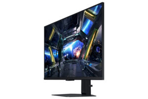 Samsung Odyssey G7 S32DG702EU - G70D Series - LED-skærm - Smart - gaming - 32"" - 3840 x 2160 4K UHD (2160p) @ 144 Hz - Fast IPS - 350 cd/m² - 1000:1 - DisplayHDR 400 - 1 ms - 2xHDMI, DisplayPort - højtalere - sort - Billede 5