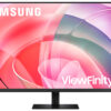 Samsung ViewFinity S7 S37D700EAU - S70D Series - LED-skærm - 37"" - 3840 x 2160 UHD @ 60 Hz - VA - 350 cd/m² - 3000:1 - HDR10 - 5 ms - HDMI, DisplayPort - sort