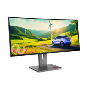 Lenovo ThinkVision P34WD-40 - LED-skærm - kurvet - 34"" - 3440 x 1440 @ 120 Hz - IPS - 350 cd/m² - 2000:1 - HDR10 - 4 ms - HDMI, DisplayPort, USB-C - formørkelsessort - Billede 3