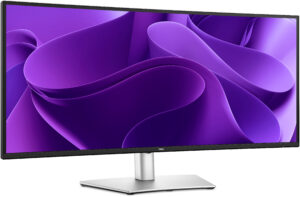 Dell Pro Plus P3425WE - LED-skærm - kurvet - 34"" (34.1"" til at se) - 3440 x 1440 UWQHD @ 100 Hz - IPS - 350 cd/m² - 1500:1 - 5 ms - HDMI, DisplayPort, USB-C - BTO - med 3 års Basic Hardware Service with Advanced Exchange efter fjerndiagnose - Billede 2