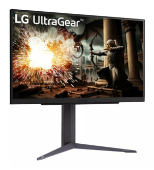 LG UltraGear 27GS75Q-B - LED-skærm - gaming - 27"" - 2560 x 1440 QHD @ 200 Hz - IPS - 300 cd/m² - 1000:1 - HDR10 - 1 ms - 2xHDMI, DisplayPort - Billede 2