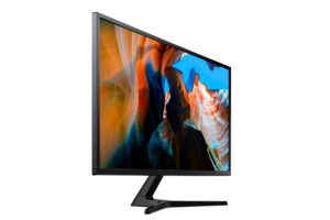 Samsung U32J590UQP - UJ59 Series - LED-skærm - 32"" (31.5"" til at se) - 3840 x 2160 4K @ 60 Hz - VA - 270 cd/m² - 3000:1 - 4 ms - 2xHDMI, DisplayPort - mørkeblå/gå - Billede 4