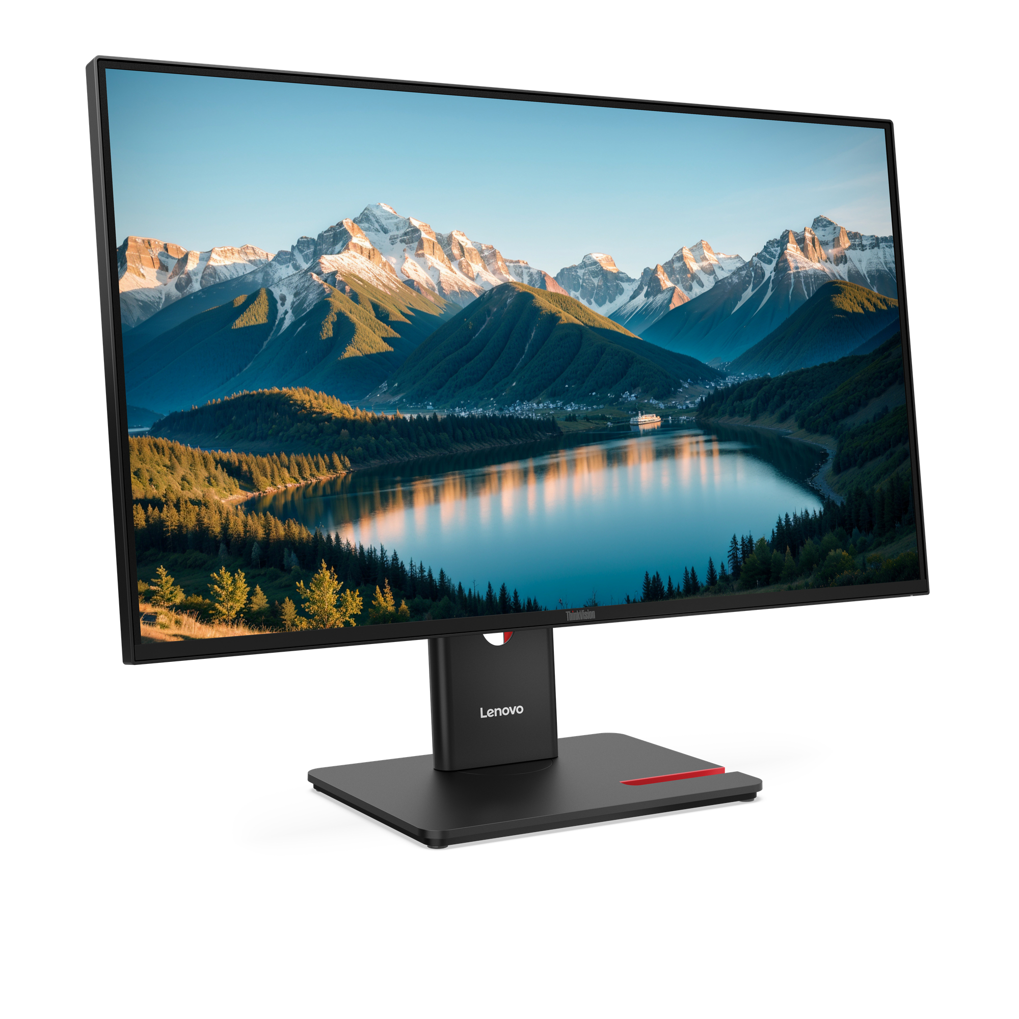 Lenovo ThinkVision T27Q-40 - LED-skærm - 27"" - 2560 x 1440 QHD @ 120 Hz - IPS - 350 cd/m² - 1500:1 - DisplayHDR 10 - 4 ms - HDMI, DisplayPort - formørkelsessort - Billede 3