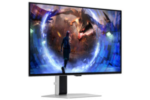 Samsung Odyssey OLED G6 S27DG600SU - G60SD Series - OLED-monitor - gaming - 27"" - 2560 x 1440 QHD @ 360 Hz - 250 cd/m² - 1000000:1 - 0.03 ms - 2xHDMI, DisplayPort - sølv - Billede 3