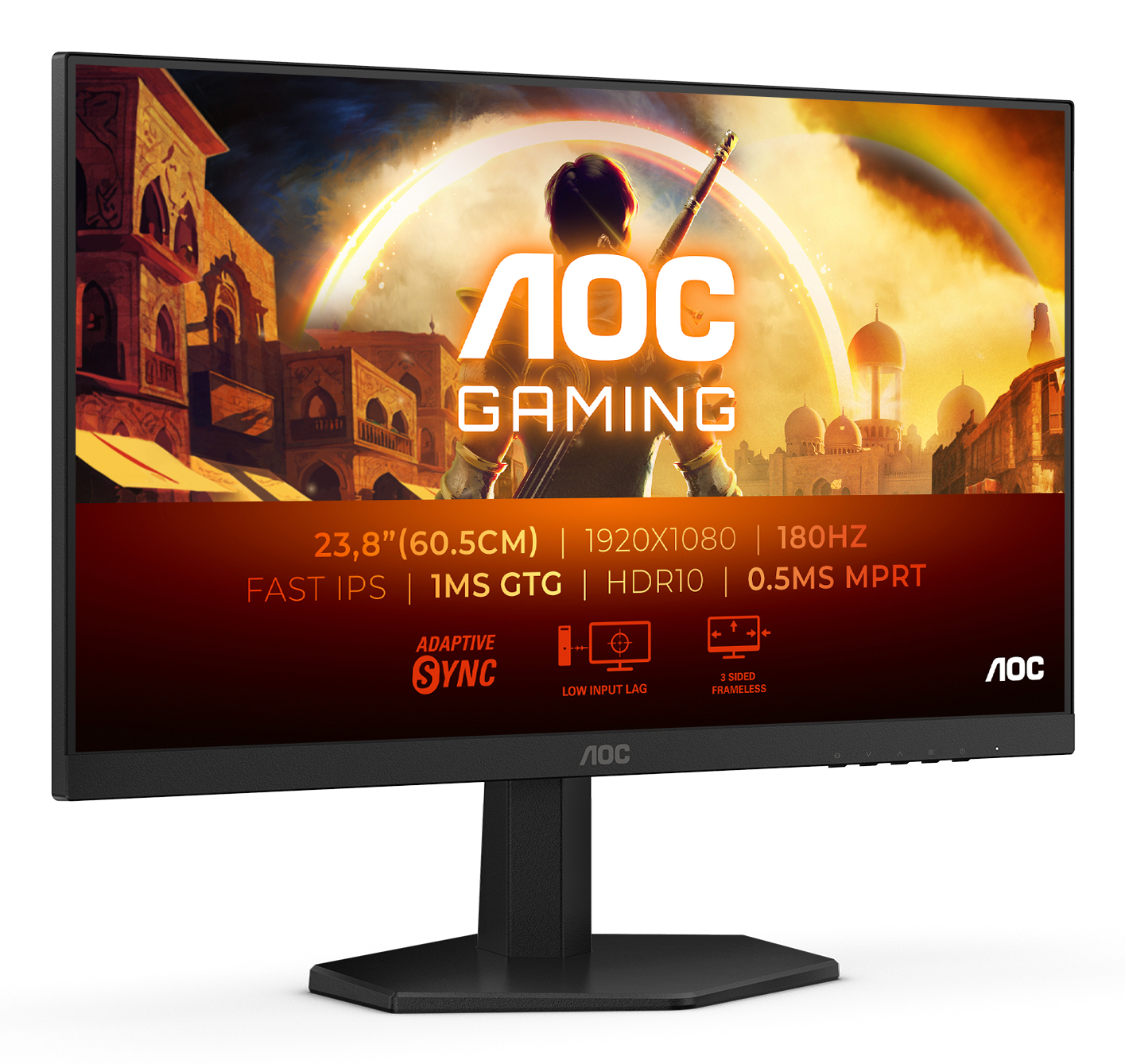 AOC 60,5cm (23,8") 24G42E 16:09 HDM - Billede 2