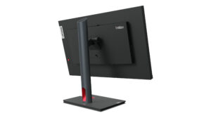 Lenovo ThinkVision P24q-30 - LED-skærm - 23.8"" - 2560 x 1440 QHD @ 60 Hz - IPS - 300 cd/m² - 1000:1 - 4 ms - HDMI, DisplayPort - ravnsort - for ThinkCentre neo 70t 11YU ThinkPad P15 Gen 2 20YQ - Billede 3