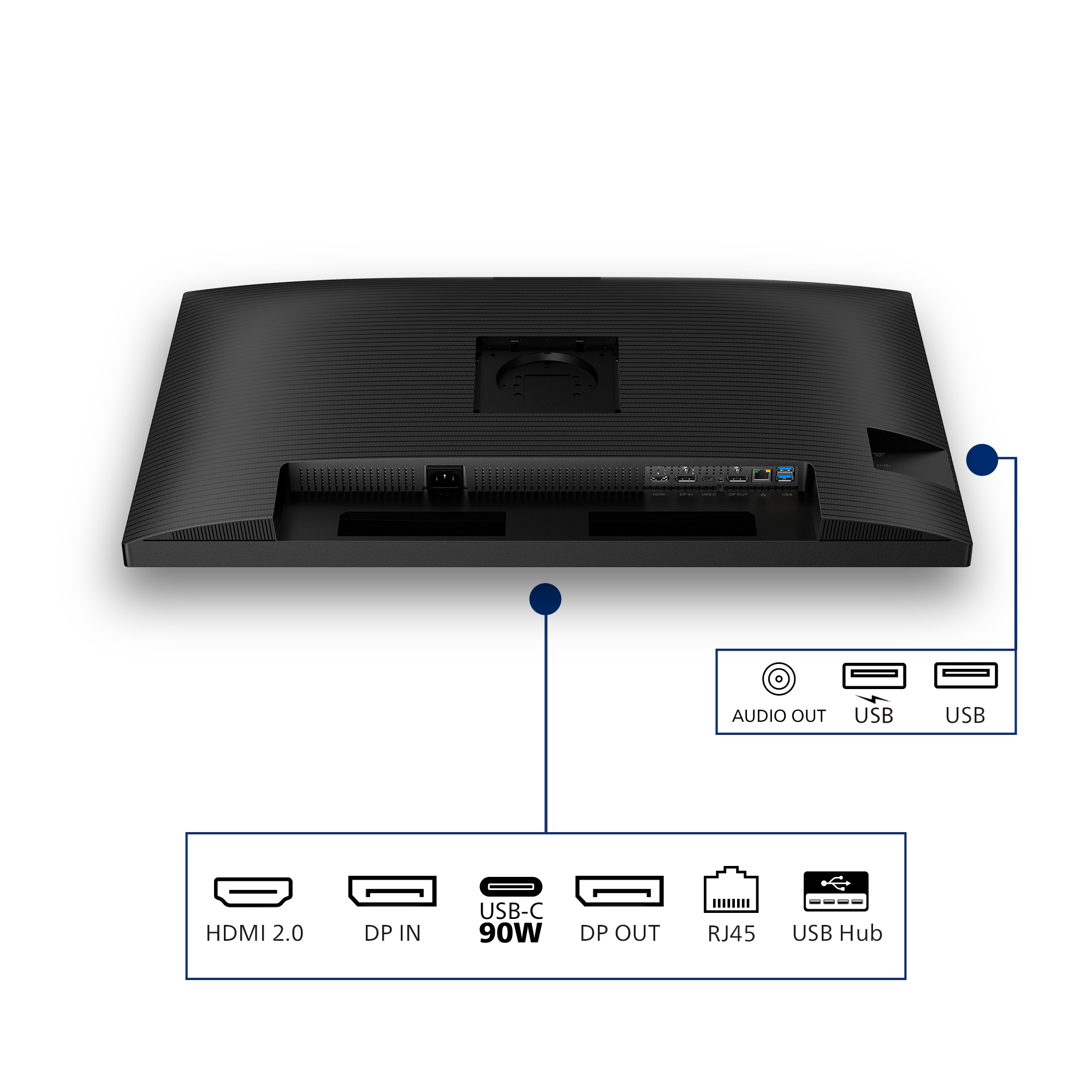 Philips 32B2U3601/00 computerskærm 80 - Billede 5