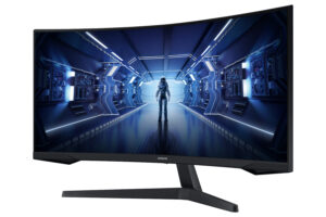 Samsung - Odyssey G5 34"" Gaming Skærm - UWQHD - 165Hz - VA - 1000R - HDR10 - 1ms  - Billede 3