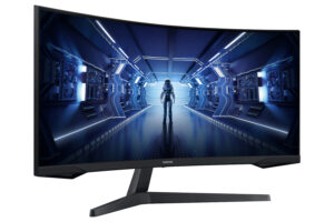 Samsung - Odyssey G5 34"" Gaming Skærm - UWQHD - 165Hz - VA - 1000R - HDR10 - 1ms  - Billede 4