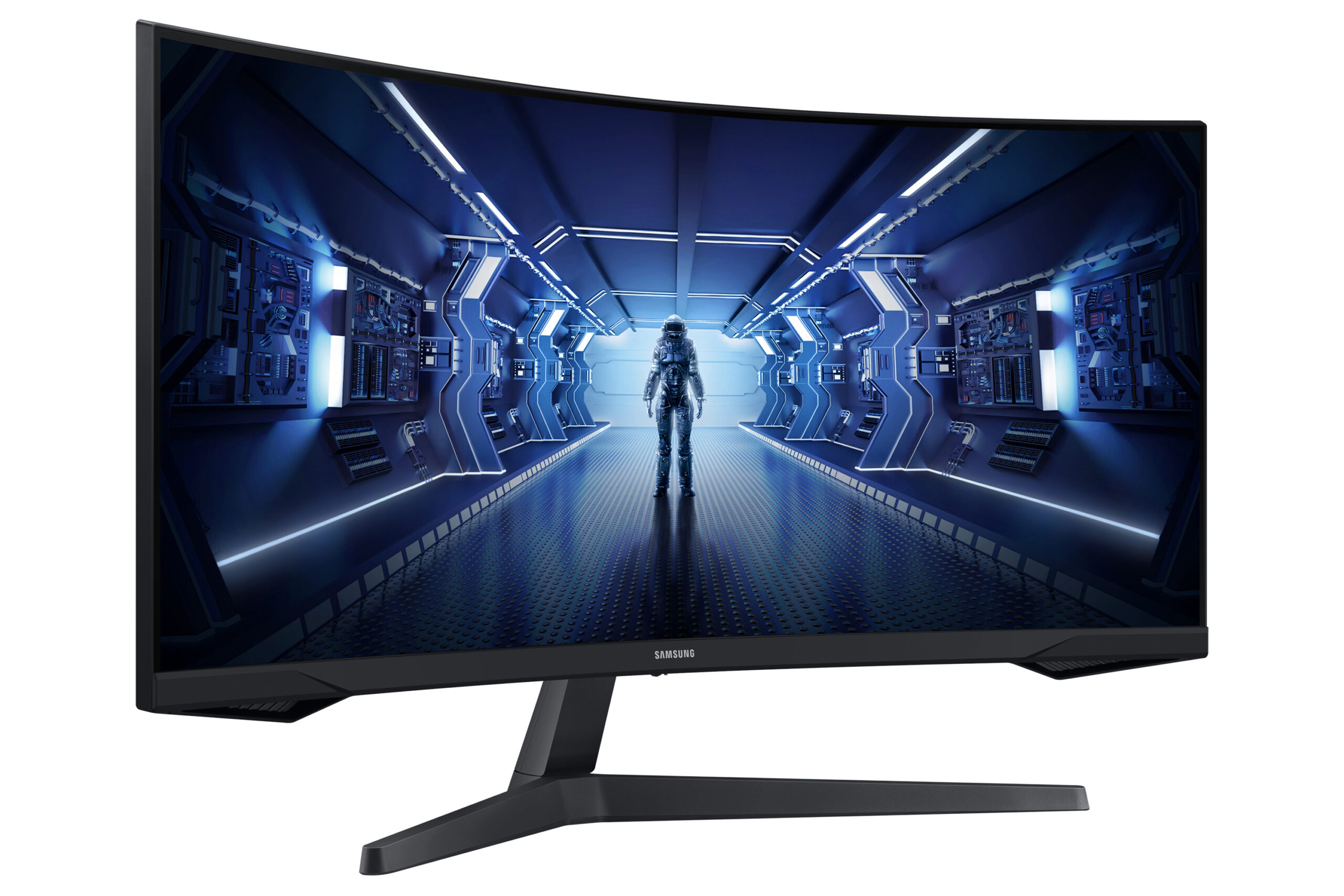 Samsung - Odyssey G5 34"" Gaming Skærm - UWQHD - 165Hz - VA - 1000R - HDR10 - 1ms  - Billede 4