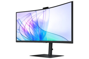 Samsung ViewFinity S6 S34C652VEU - S65VC Series - LED-skærm - kurvet - USB - 34"" - 3440 x 1440 UWQHD @ 100 Hz - VA - 350 cd/m² - 3000:1 - HDR10 - 5 ms - HDMI, DisplayPort, USB-C - højtalere - sort - Billede 5