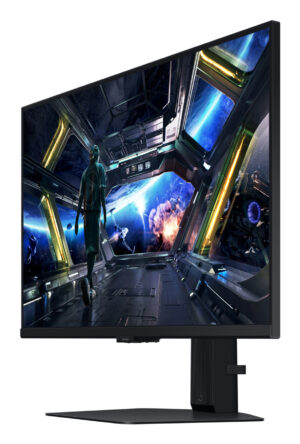 Samsung Odyssey G7 S27DG702EU - G70D Series - LED-skærm - Smart - gaming - 27"" - 3840 x 2160 4K UHD (2160p) @ 144 Hz - Fast IPS - 350 cd/m² - 1000:1 - DisplayHDR 400 - 1 ms - 2xHDMI, DisplayPort - højtalere - sort - Billede 5
