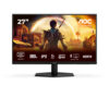 AOC Gaming Q27G42XE - LED-skærm - gaming - 27"" - 2560 x 1440 QHD @ 180 Hz - Fast IPS - 300 cd/m² - 1000:1 - HDR10 - 0.5 ms - 2xHDMI, DisplayPort - højtalere - sort, rød