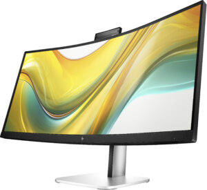 HP 534pm - Series 5 Pro - LED-skærm - kurvet - 34"" - 3440 x 1440 WQHD @ 100 Hz - VA - 400 cd/m² - 4000:1 - 5 ms - HDMI, DisplayPort, USB-C - jet black, naturligt sølv (stander) - Smart Buy - Billede 2