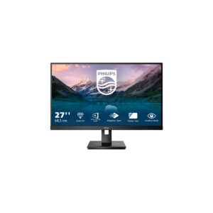Philips S-line 275S9JML - LED-skærm - 27"" - 2560 x 1440 QHD @ 75 Hz - VA - 300 cd/m² - 4000:1 - 4 ms - HDMI, DisplayPort - højtalere - sort med tekstur