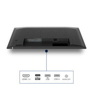 Philips 27E1N1600AE - LED-skærm - 27"" - 2560 x 1440 QHD @ 100 Hz - IPS - 1500:1 - 1 ms - HDMI, USB-C - højtalere - sort - Billede 4
