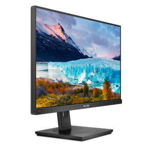 Philips S-line 242S1AE - LED-skærm - 24"" - 1920 x 1080 Full HD (1080p) @ 75 Hz - IPS - 300 cd/m² - 1000:1 - 4 ms - HDMI, DVI-D, VGA, DisplayPort - højtalere - sort struktur - Billede 2