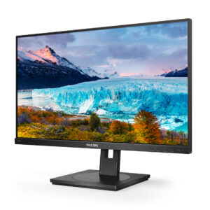 Philips S-line 242S1AE - LED-skærm - 24"" - 1920 x 1080 Full HD (1080p) @ 75 Hz - IPS - 300 cd/m² - 1000:1 - 4 ms - HDMI, DVI-D, VGA, DisplayPort - højtalere - sort struktur - Billede 3