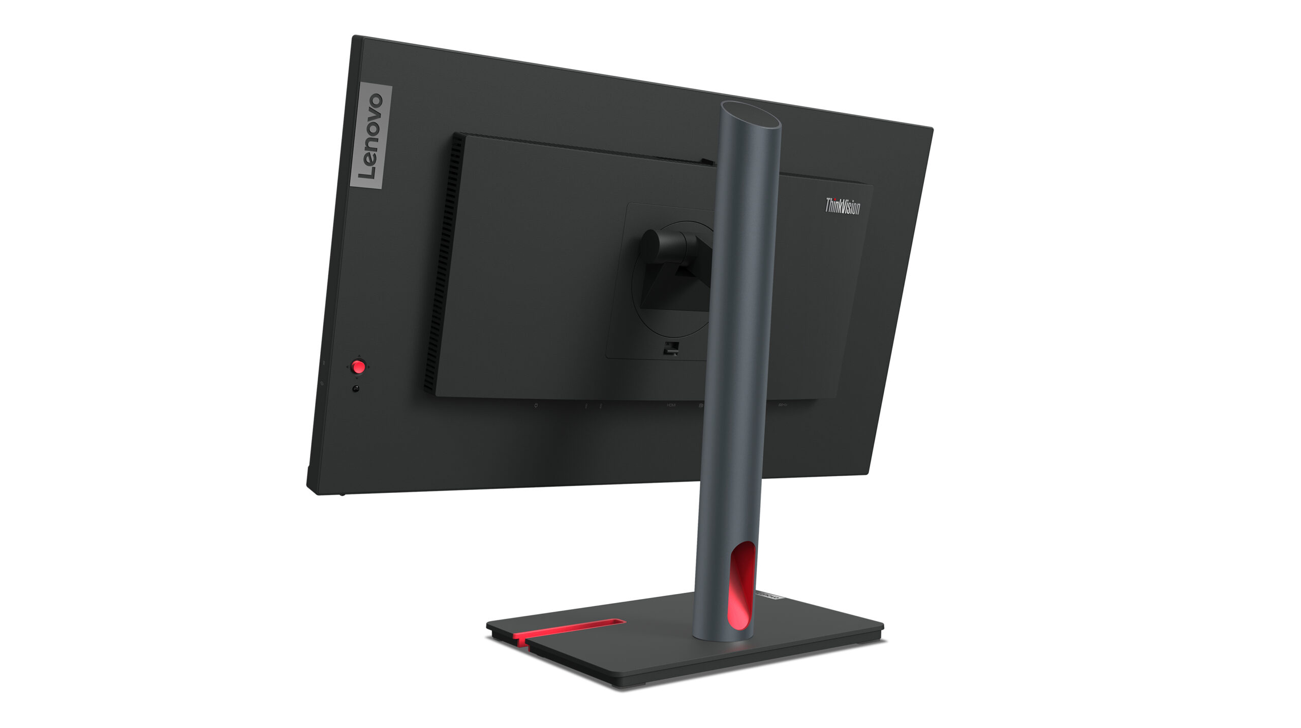 Lenovo ThinkVision P24q-30 - LED-skærm - 23.8"" - 2560 x 1440 QHD @ 60 Hz - IPS - 300 cd/m² - 1000:1 - 4 ms - HDMI, DisplayPort - ravnsort - for ThinkCentre neo 70t 11YU ThinkPad P15 Gen 2 20YQ - Billede 4
