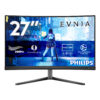 Philips Evnia 5000 27M2C5200W - LED-skærm - gaming - kurvet - 27"" - 1920 x 1080 Full HD (1080p) @ 280 Hz - Fast VA - 300 cd/m² - 4000:1 - HDR10 - 0.3 ms - 2xHDMI, DisplayPort - mørk skifer